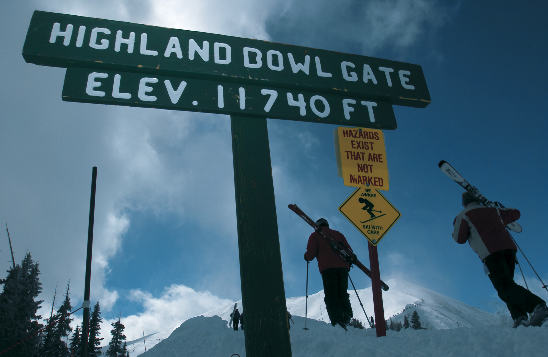 Highlands Bowl Gate