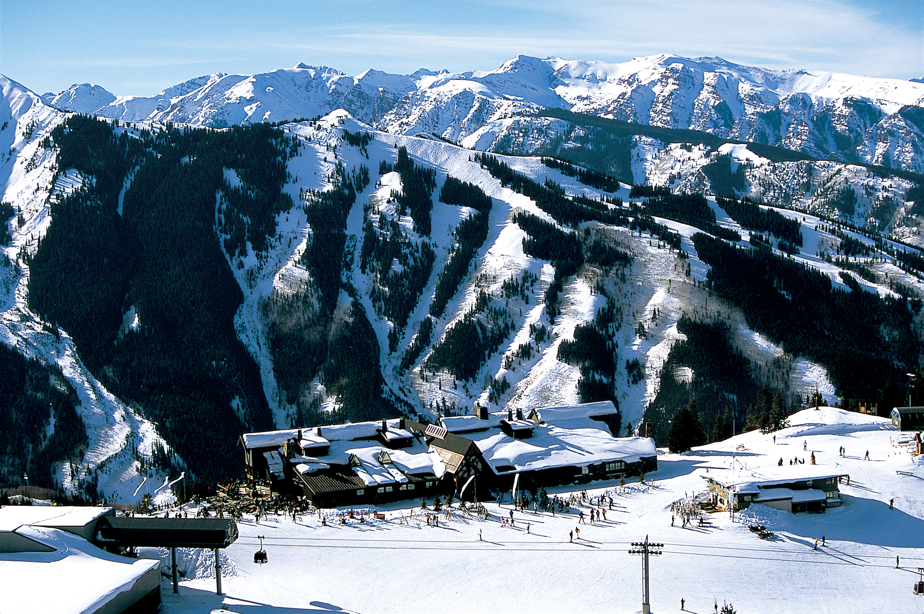 Sundeck auf Aspen Mountain (AJAX)
