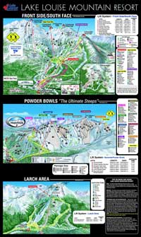 Skigebiet Lake+Louise+Banff